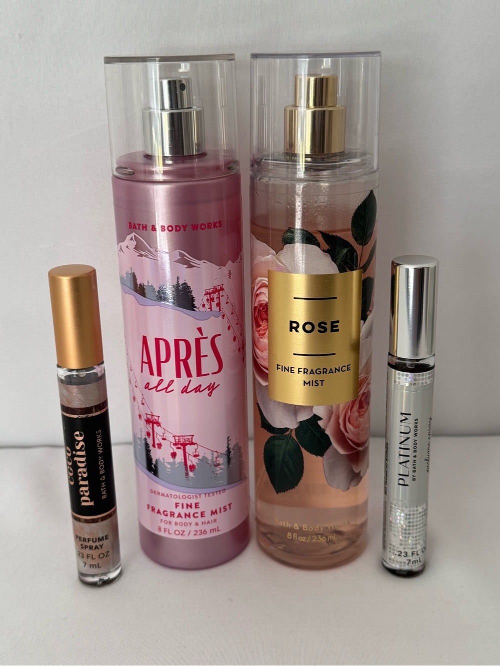 B&BW Fragrance mists and sprays
